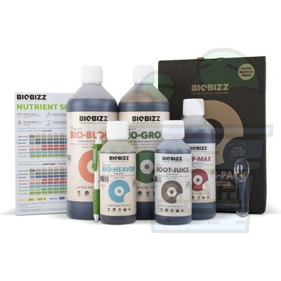 Biobizz Starter Pack - комплект от всички необходими торове и добавки за растения (4729)