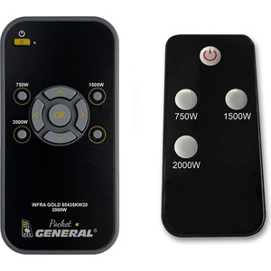 General SOLEADO infra GOLD 65435KW20 2000W - дистанционно управление дубликат (infra GOLD 65435KW20 2000W)