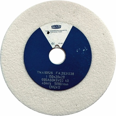 Tyrolit 99BA60K9V40 Brúsny kotúč 150 x 20 x 20 mm 60 T416826