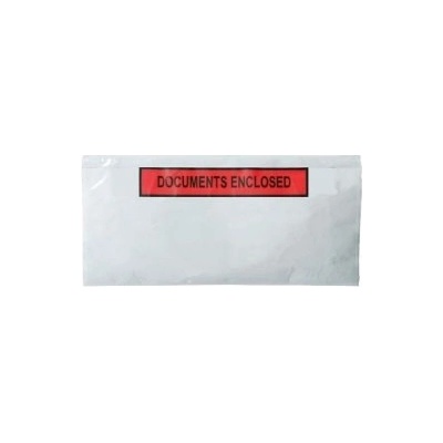 Obálka DL na balíky Documents Enclosed, 100 ks