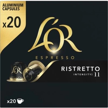 L'OR L´OR Espresso Ristretto Intensity 11 - 20 алуминиеви капсули, съвместими с кафе машини Nespresso®*