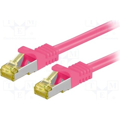 Goobay 91623 Patch S/FTP Cat 6a RJ45 vidlice z obou stran lanko Cu