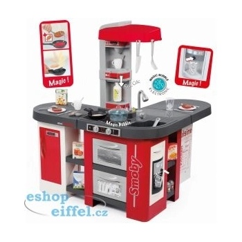 Smoby Kuchyňka Tefal Studio XXL Bubble červeno-šedá