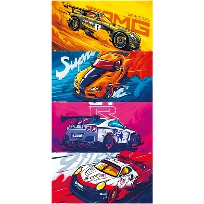 Witpol plážová osuška z mikrovlákna cars 100 x 180 cm