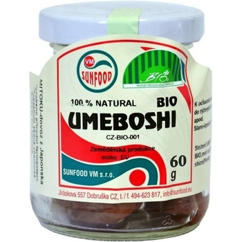 Sunfood Bio Umeboshi 60 g