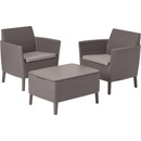 ALLIBERT SALEMO BALCONY SET cappuccino/piesková