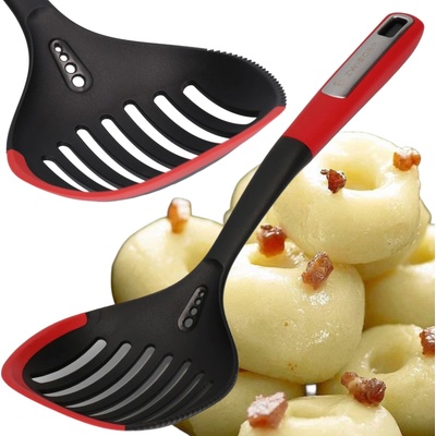 Naběračka s otvory Zwieger Obsidian 34 cm