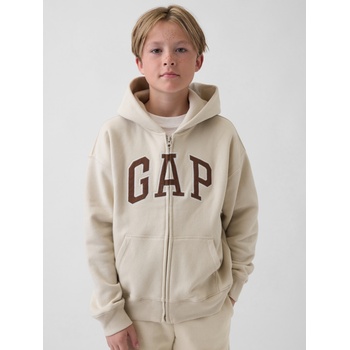 GAP Детски суитшърт с лого VintageSoft GAP GAP | Bezhov | Момчешки | XS