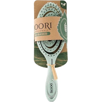 Doori Масажна еко четка за коса Biofriendly, мента