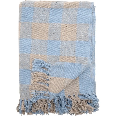 Bloomingville Largs deka light /modrá 130x160