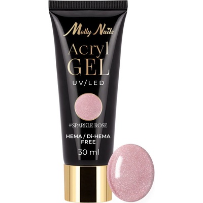 ERANTI Akrylgel Moly nails Sparkle Rose 30 ml