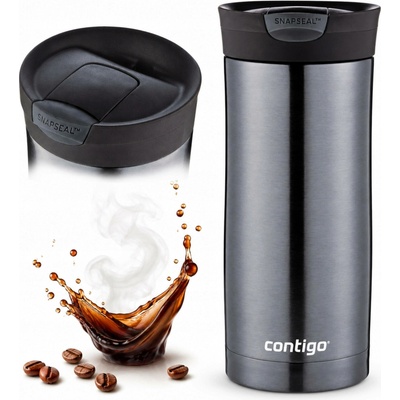 Contigo termohrnek Huron stříbrný 470 ml