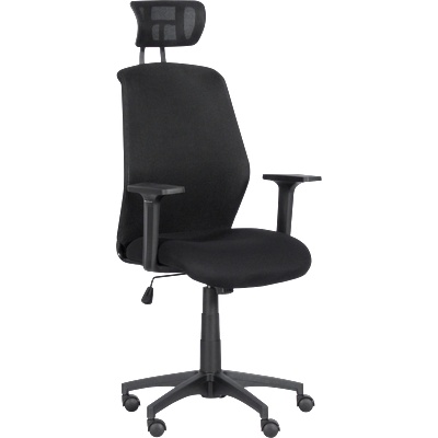 Президентски офис стол Carmen 7535 - черен (3520344)