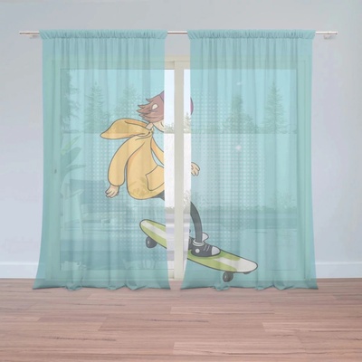 Záclony Skejťák: 2 ks - 150x250 cm - Sablio