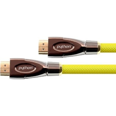 Python HDMI« 2.0 AKTIV 4K2K Nylongeflecht Yellow 30m