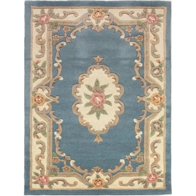 Flair Rugs Син вълнен килим , 150 x 240 cm Aubusson - Flair Rugs (503119310837)