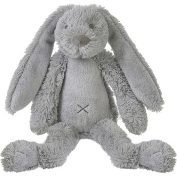 Happy Horse Мека играчка Happy Horse - Зайчето Richie, светлосиво, 28 cm (132634)