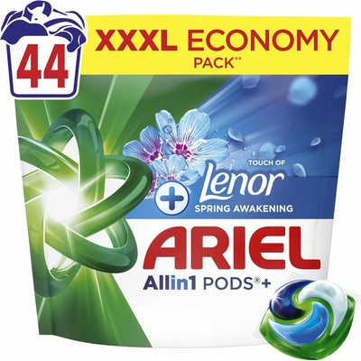 Ariel All in1 Pods +Lenor prací kapsle Spring Awakening 44 PD