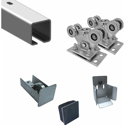 UMAKOV Sada pre posuvnú bránu do 5,5m, Zn, D, 78x78mm SV-80x80Zn-D clasic