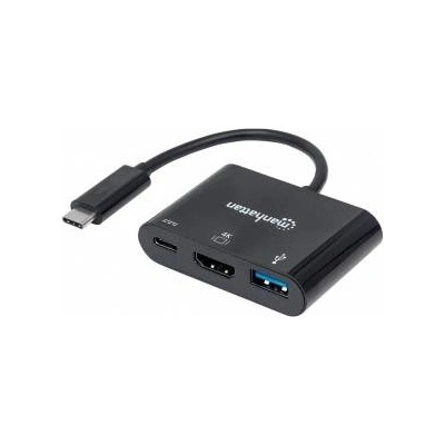 Manhattan USB-C 3.1 to HDMI/USB-A/USB-C Adapter Cable