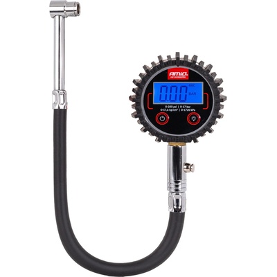 Amio Digitální pneuměřič s hadicí a resetovacím ventilem 17 BAR | Zboží Auto