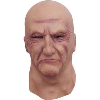Starý Old man silikónová maska na tvár pre