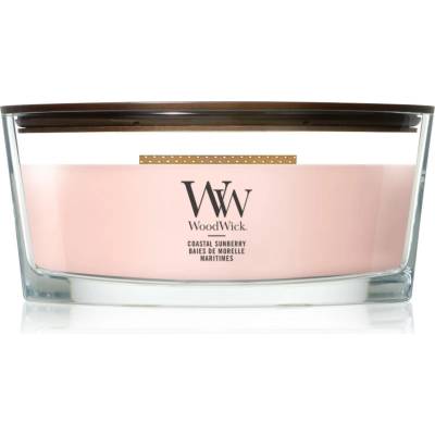WoodWick Coastal Sunberry ароматна свещ с дървен фитил 453.6 гр