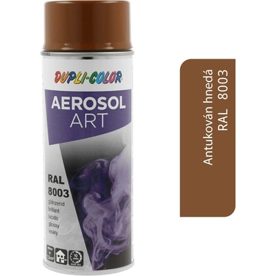 Dupli color Aerosol Art Lesk, rýchloschnúci-univerzálny akrylát v spreji - Ral 8003 400ml