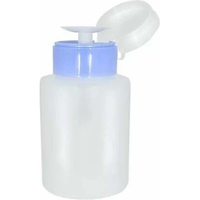 Starnails Plastový dávkovač s pumpičkou 150 ml modrý