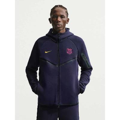 Nike Суитшърт fcb m nk tch flc fz wr hoodie