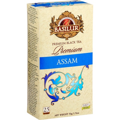 Basilur Černý čaj Premium Assam porcovaný bez přeb25 sáčků