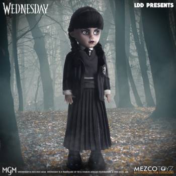 Living Dead Dolls Doll фигурка (кукла) Wednesday - Living Dead Dolls Doll - Wednesday Nevermore Academy Uniform - MEZ99656