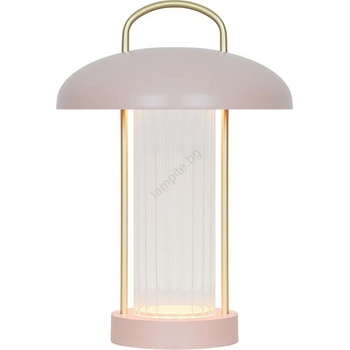 Nordlux - LED с регулируема яркост. Презареждаема сензорна настолна лампа MIRANO LED/3W/3, 7V розова (NX0711)