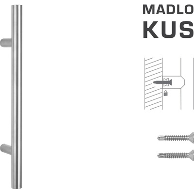 MPkovania FT - MADLO kód K00 Ø 30 mm ST ks Rozteč madla: 1300 mm, Rozmer profilu madla: Ø 30 mm, Dĺžka: 1600 mm