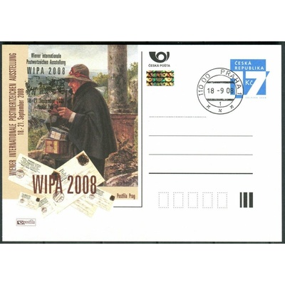 Česká pošta (2008) CDV 115 O - P 156 - WIPA - razítko