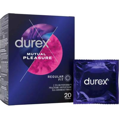 Durex Mutual Pleasure Regular Fit 20 ks