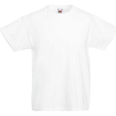 Fruit of the Loom tričko Kids Original T-Shirt white
