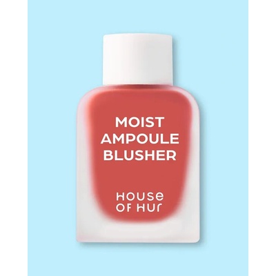 House of Hur Moist Ampoule Blusher tekutá lícenka mini 05 Peach Coral 10 ml
