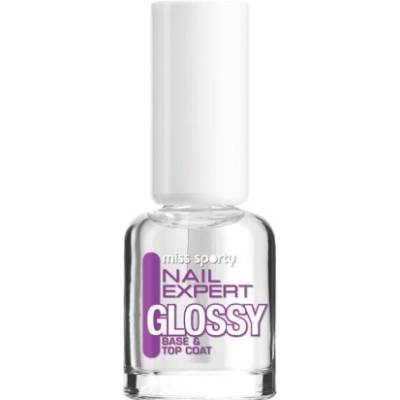 Miss Sporty Nail Expert Glossy podklad.báze vrchní lak 8 ml