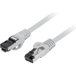 Lanberg Кабел Lanberg patch cord CAT. 8.1 S/FTP LSZH CU 2m, grey (PCF8-10CU-0200-S) - cybertrade
