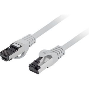 Lanberg Кабел Lanberg patch cord CAT. 8.1 S/FTP LSZH CU 2m, grey (PCF8-10CU-0200-S) - cybertrade