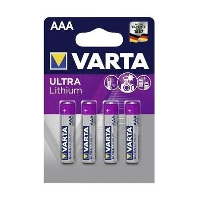 VARTA ULTRA LITHIUM AAA 4ks 6103