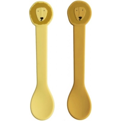 Trixie Baby Dětské silikonové lžičky 2 pack Lion