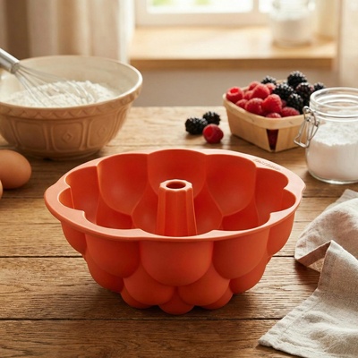 Tescoma Delicia Silicon Prime Rozeta silikonová forma na bábovku 24cm