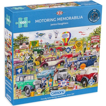 Gibsons Пъзел Gibsons от 1000 части - Автомобилно събитие (G6306)