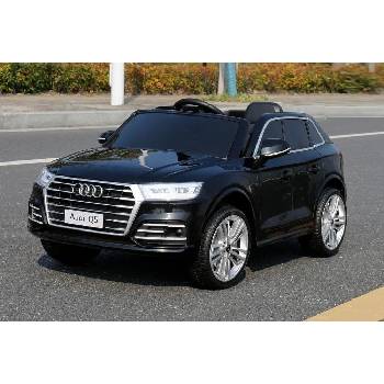 Joy Auto Акумулаторен джип Audi Q5 12V меки гуми с Кожена седалка