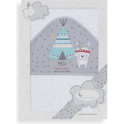 Interbaby Osuška Teepee Šedá