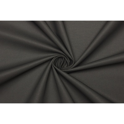 Kostýmový kepr (twill) elastický - Tmavě šedá
