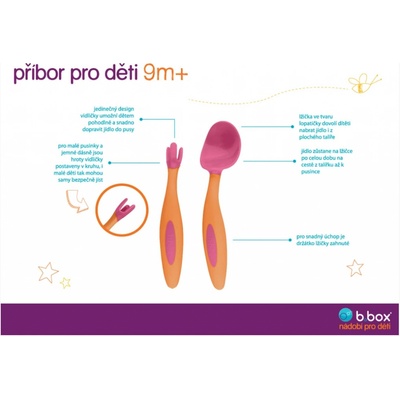 b box Gelato příbor pro malé děti tutti frutti