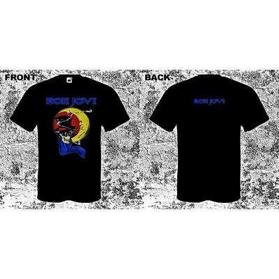 Bon Jovi 1987 Skull T-Shirt